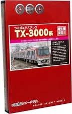 Popondetta N Gauge Tsukuba Express Series TX-3000 6-Car Set 3185 Formation 6027d