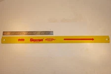 NOS Starrett UK Redstripe Hss 24" x 1-3/4" 6 TPI Power Hacksaw Blade RS 24060-8