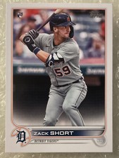 2022 Topps Series 1 #148 Zack Short ROOKIE RC