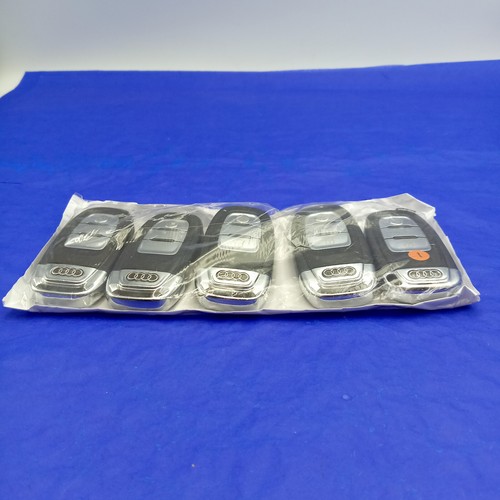 5 X GENUINE AUDI 3 BUTTON REMOTE SMART KEY FOBS TESTED & WORKING JOBLOT - Picture 5 of 7