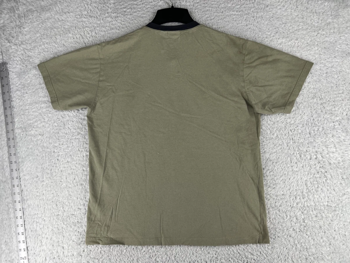 Olive green store guess shirt