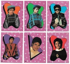 1984 MJJ Productions Michael Jackson Stickers $1.49 EACH You Pick From List