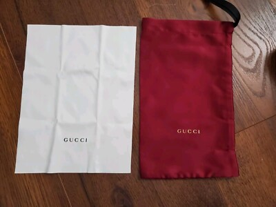 Gucci Case Hard Shell Red Velvet Eye Glasses Or Sunglasses 