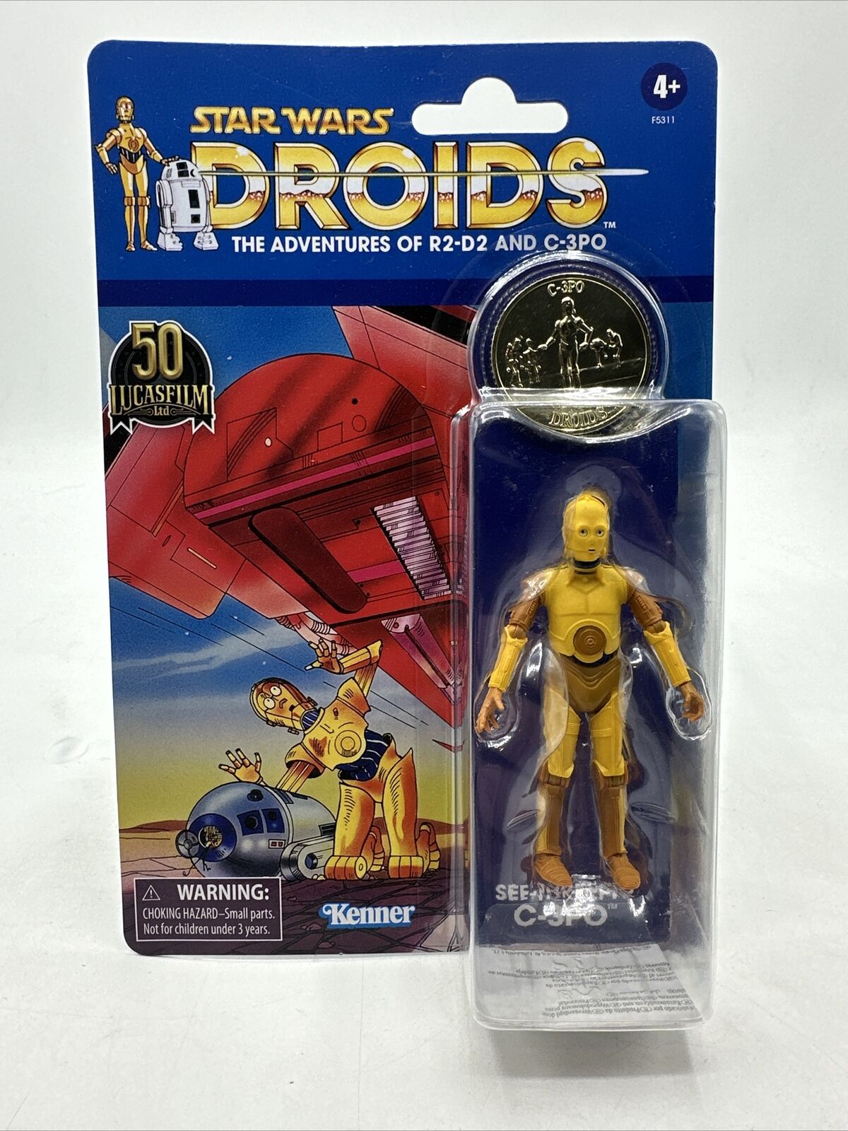 Star Wars Droids C-3PO 3.75" Action Figure 2021 Hasbro New 50th Anniversary 2021