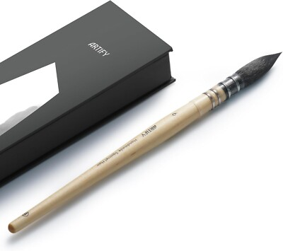 #ad ARTIFY Professional Natural Squirrel Hair Quill Watercolor Brushes $24.19