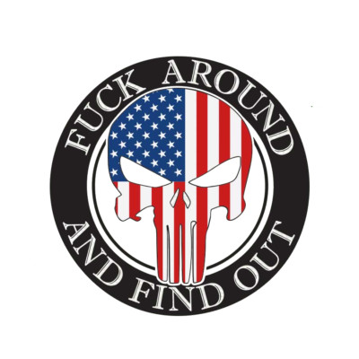 FAFO F.A.F.O Find Out sticker weatherproof bumper vinyl decal
