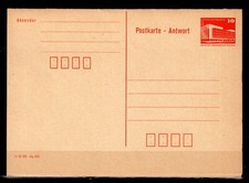 DDR 1986: postal stationery P 88 (misfolded) unused (mint condition) perfect condition
