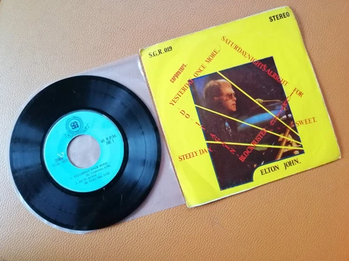 ELTON JOHN [ SATURDAY NIGHT’S ALRIGHT FOR FIGHTING ] 7" EP RECORDS THAILAND EDT