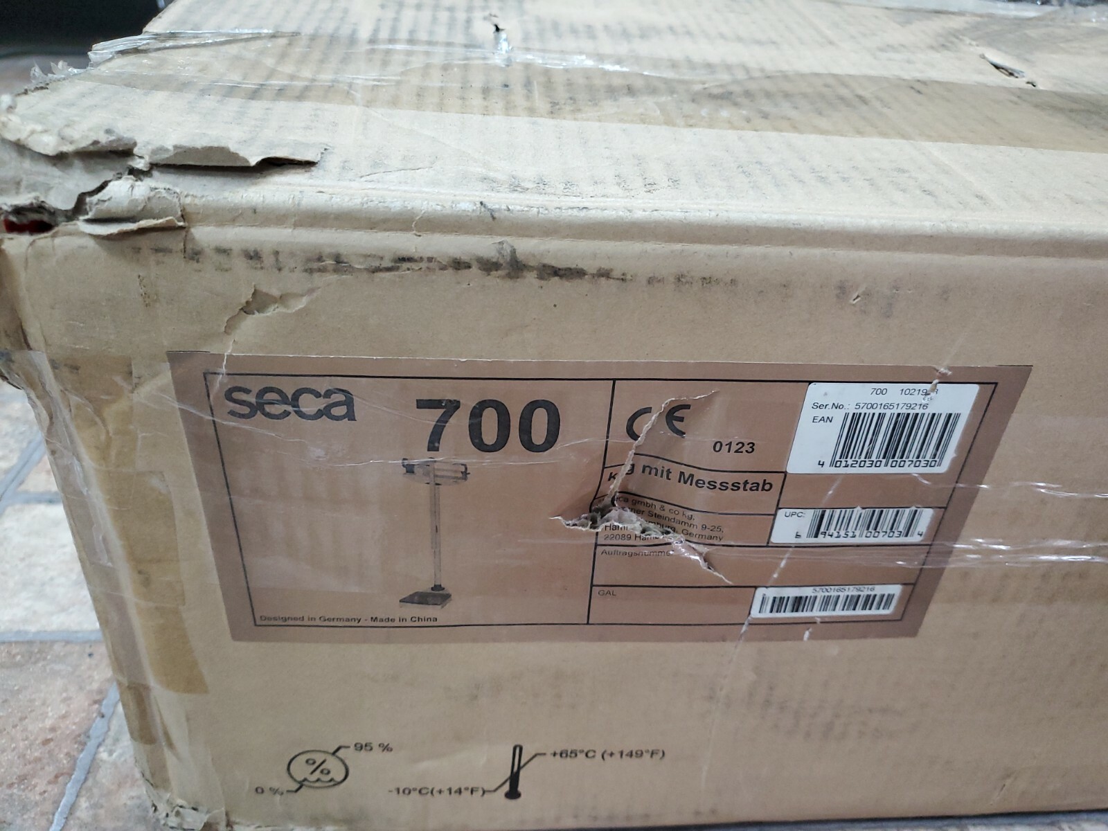 seca 700 - Mechanical Column Scale with Eye-Level Beam