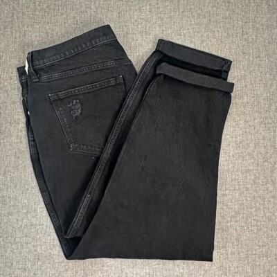 NEW! Arizona Jeans Curvy Mom Jeans High Rise MSRP: $49 Faded Black 21 Cotton
