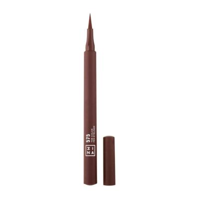 NEU 3INA 24H Liquid Pen Eye Liner Brown 575 Vegan/Cruelty Free - 1ml