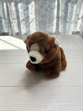 Vintage 1982 Dakin Brown Bear Soft Plush Stuffed Animal 9  