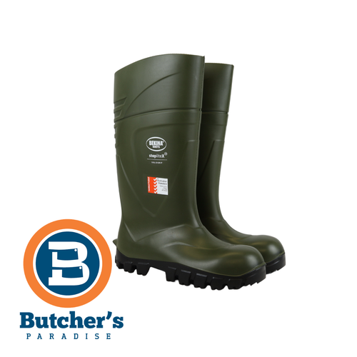 Bekina Steplite X Green Gum Boots 