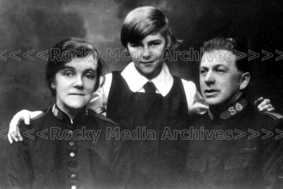 Yys-79 Major & Mrs Mainprize, Heilsarmee, Wisbech, Cambs 1933. Foto
