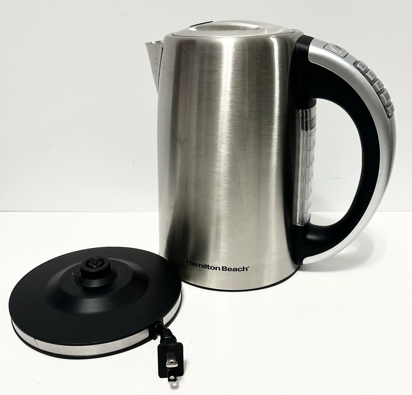 New In Open Box Hamilton Beach Electric Kettle Variable Temp. 1.7 Liter, 41020R