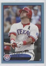 2012 Topps Wal-Mart Blue Border Mike Napoli #37 1b6