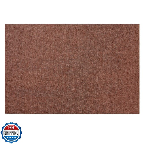 Martha by Martha Stewart | Chilewich Heathered Shag Doormat in Burnt Coral -