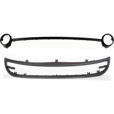 Valance Kit For 01-05 Volkswagen Beetle Front Spoiler Primed with Fog Lamp Trim