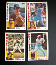 996 Assorted  Topps Baseball Cards - 1984 Season - mint lot