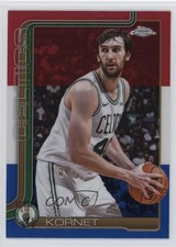 2025-26 Topps Chrome Red White & Blue Refractor Luke Kornet #37 3hd