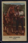 Roy Rogers Vintage Dutch Movie Film Star Trading Card