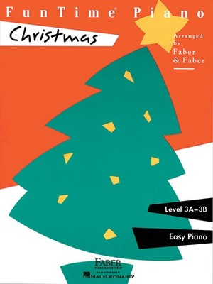 FunTime Piano Christmas Level 3A-3B Sheet Music Lyrics 16 Songs Faber Book