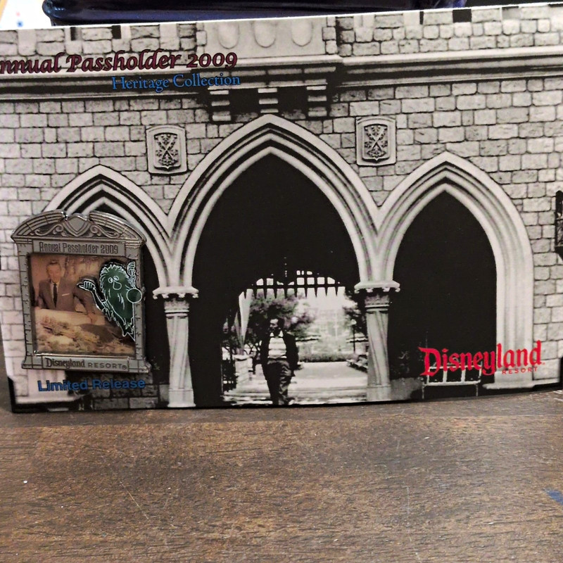 Disneyland Resort Haunted Mansion Annual Passholder 2009 Exclusive LR Single Pin
