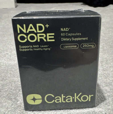 CATAKOR NAD+ core NAD+ Supplement for Skin Aging Support 60 caps 250m