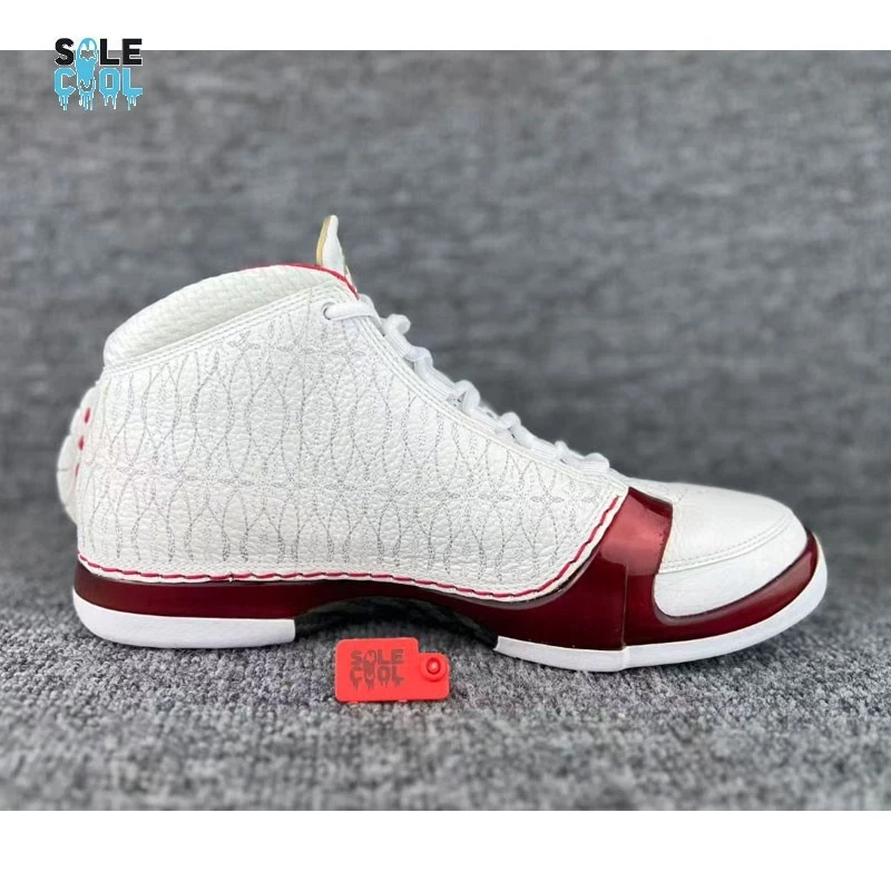 Tênis masculino Air Jordan 23 OG branco Varsity vermelho 318376-161 - Imagem 2 de 4