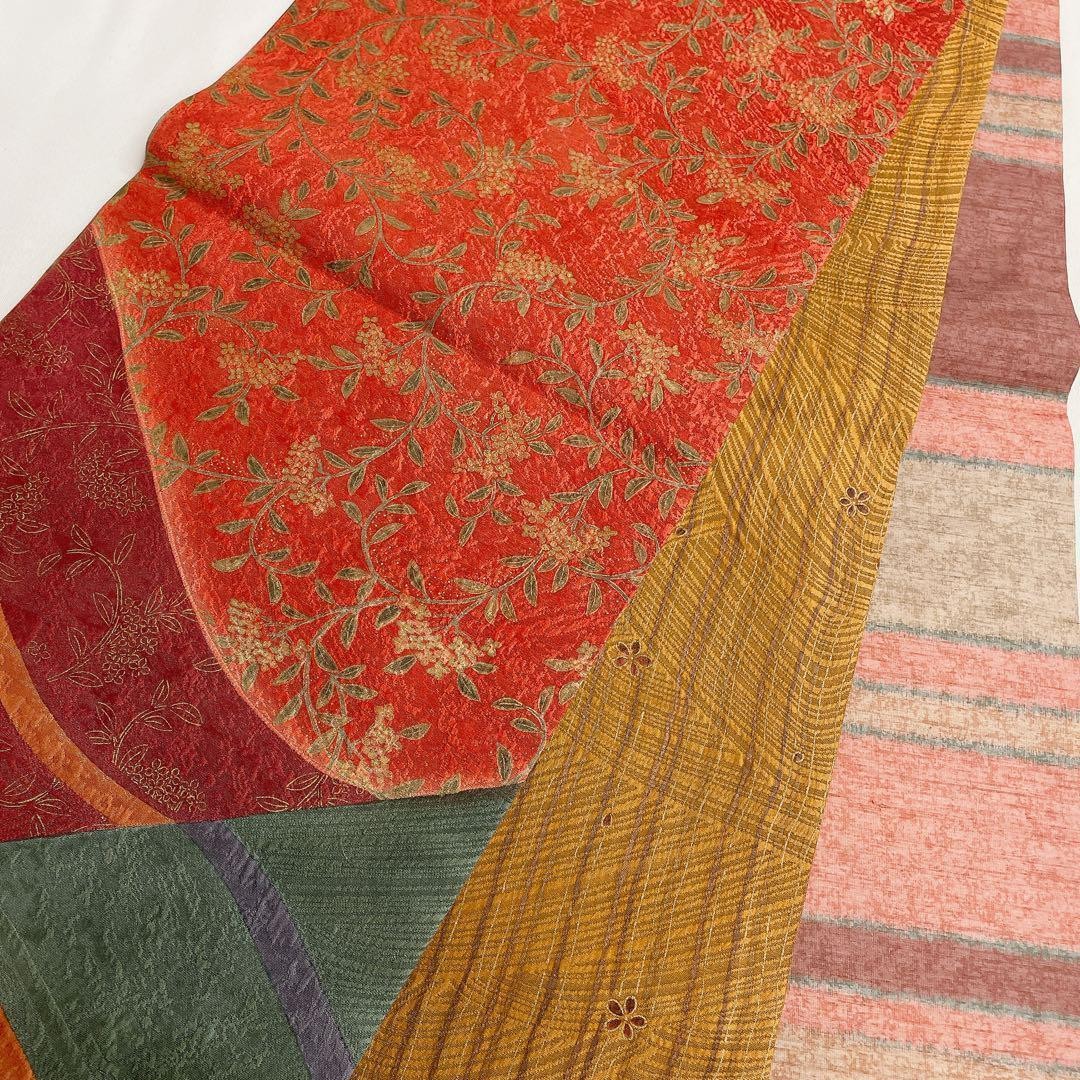 Reversible Streamline Small Flower Pattern Fukuro… - image 8