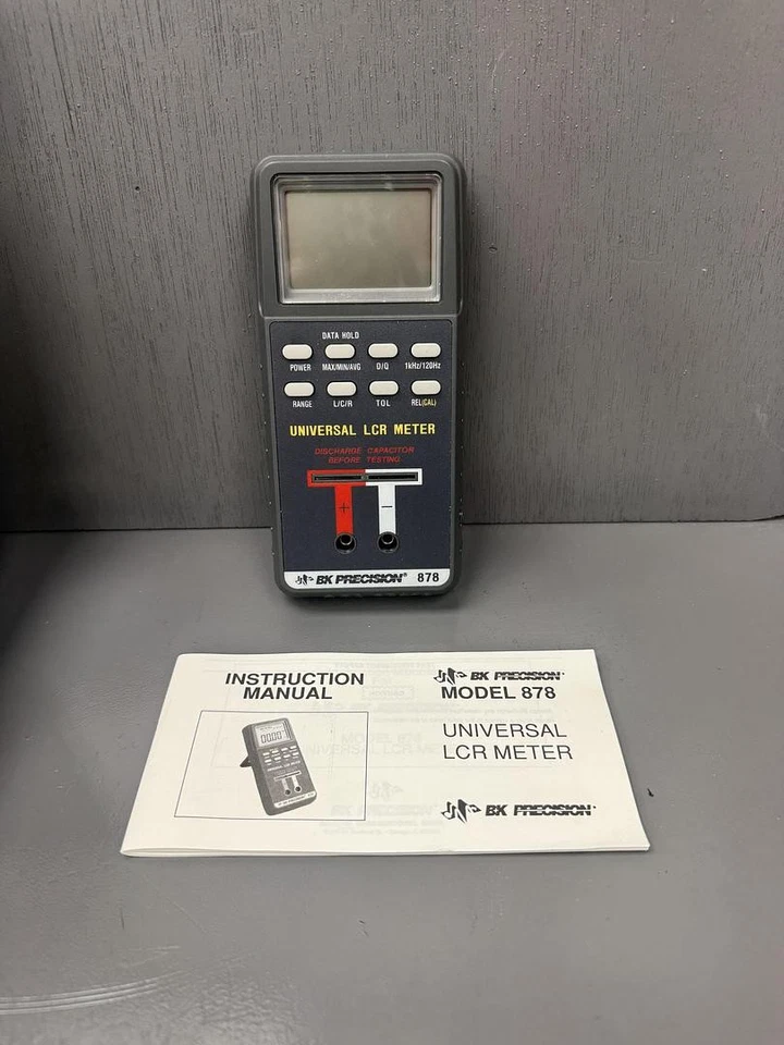 BK Precision 878 Universal LCR Meter GHC-43 - Image 2 of 3