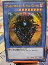 Yu-Gi-Oh Magician Of Black Chaos YGLD 1st Edition Ultra Rare Light Played