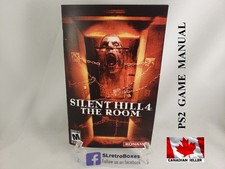 MANUAL PS2 - SILENT HILL 4: THE ROOM Sony Playstation2 'Replacement' Instruction