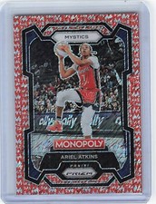 2024 Panini Prizm Monopoly WNBA #5 Ariel Atkins Red Millionaire Shimmer 087/100