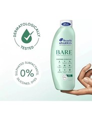 HEAD & SHOULDERS Bare Shampoo, Best Anti Dandruff  Soothing HYDRATION 400ML