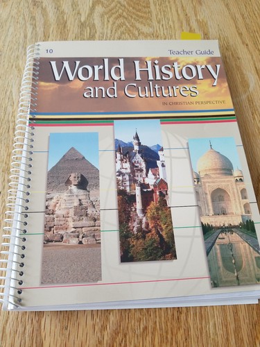 Abeka World History Cultures 10th Grade Teachers Guide - Imagen 1 de 7