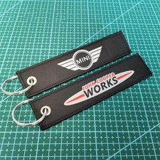 1 x Morris Mini Mini Cooper Schlüsselanhänger Key Ring Keychain Logo Emblem Neu