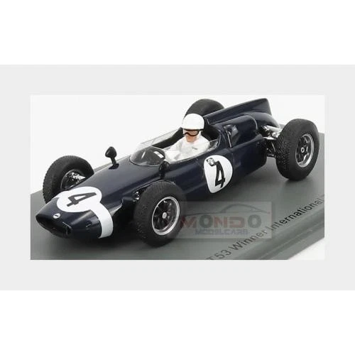 1:43 SPARK Cooper F1 T53 #4 Ganador Trofeo Internacional Gp 1961 S.Moss S8065 MMC Foto 2 de 2