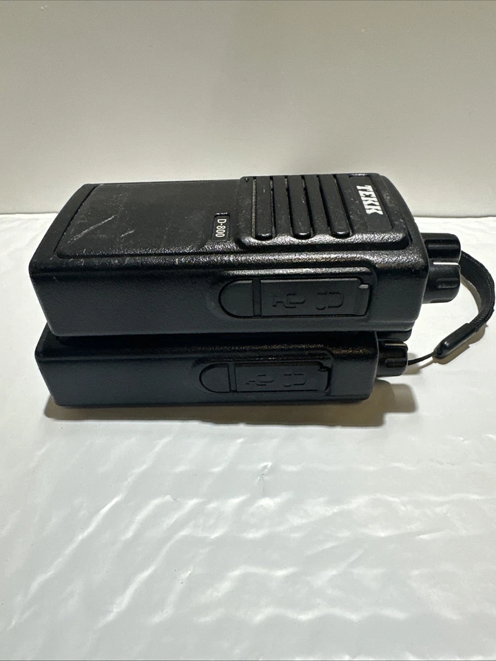 Lote de 2 Radios Tekk D-800 Radio Portátil Bidireccional 2 Vías / Sin Batería Foto 3 de 4