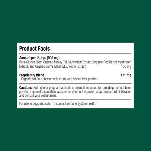 Standard Process Mushroom Complex for Dogs & Cats - Immune Support...