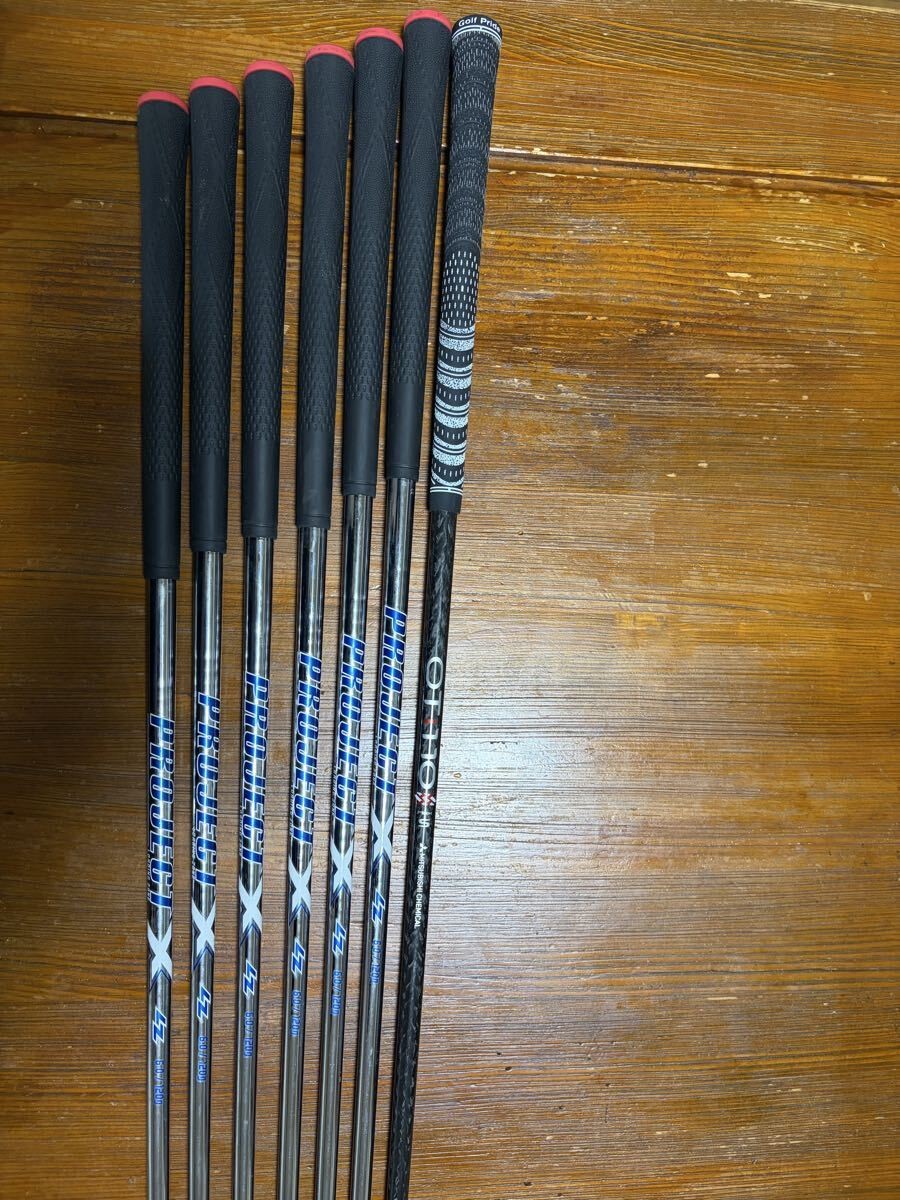 Taylormade P730 iron 7pcs(4-9,P) 4i:OTi 100S 5-P:projectX LZ 6.0