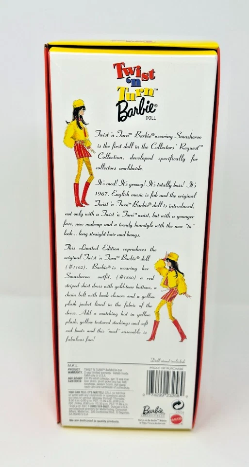 Muñeca Barbie Twist 'n Turn 1997 reproducción y moda 23258 nueva en caja Foto 4 de 4
