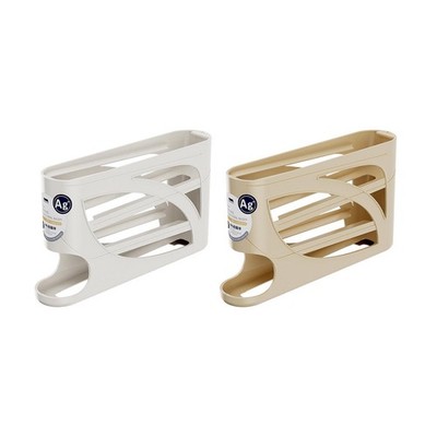 Eierhalter für Kühlschrank Eier Organizer Aufbewahrungsbox Platzsparend Auto Rolling Egg