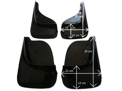 Satz Schmutzfänger, Spritzlappen für Dodge Caravan 1989-2025 MPV