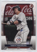 2023 Bowman NPB Nippon Professional Baseball Takeya Nakamura #100 0c4