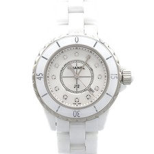 Authentic [Unserviced - Value Price] Chanel J12 33 Ceramic 12P H1628 Ceramic...