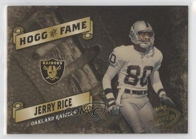 2003 Playoff Hogg Heaven Hogg of Fame 479/500 Jerry Rice #HF-5 HOF g2x