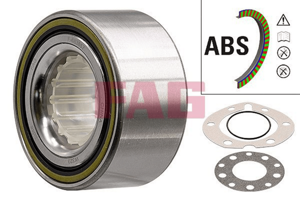 Radlagersatz Hinterachse FüR Toyota Fortuner Hilux Viii Pick-Up-image