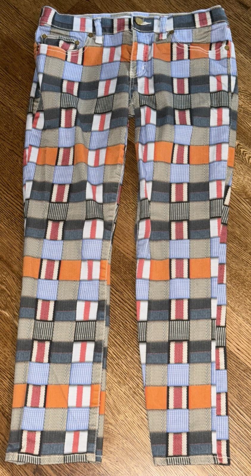 Tory Burch-Runway Collection-Patchwork Cropped St… - image 2