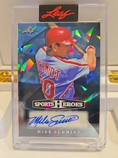 2026 Leaf Sports Heroes Mike Schmidt Auto 1/1 Hall of Famer